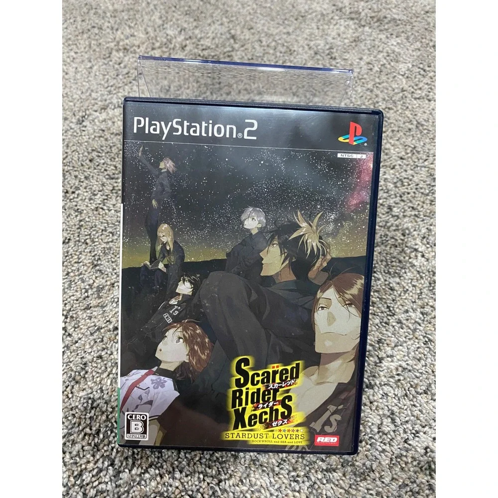Video Game Scared Rider Xechs Stardust Lovers PS2 NTSC-J Japan Import Excellent
